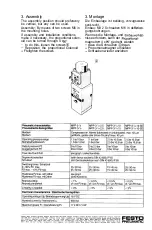 Предварительный просмотр 3 страницы Festo MPP-3-1/8 Operating Instructions Manual