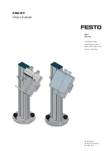 Festo MPS 8066209 Operating Instructions Manual preview