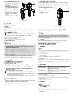 Предварительный просмотр 3 страницы Festo MS6-SV-...-C series Operating Instructions