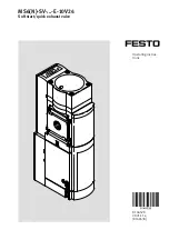 Festo MS6-SV-...-E-10V24 Series Operating Instructions Manual preview