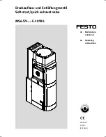 Festo MS6-SV-...-E-10V24 Series Operating Instructions Manual preview