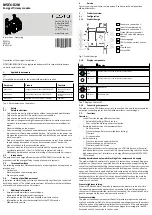 Festo MSE6-D2M Instructions & Operating preview