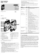 Preview for 1 page of Festo OVEM-05 Operating Instructions Manual