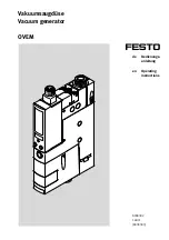 Festo OVEM Operating Instructions Manual preview