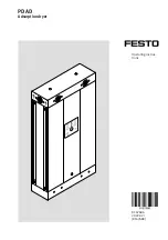 Festo PDAD Operating Instructions Manual preview