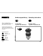 Preview for 1 page of Festo PEV-1/4A-SW27-B-OD Operating Instructions Manual