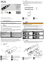 Preview for 1 page of Festo SDBT-MSX Instructions & Operating