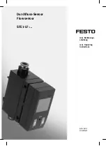 Festo SFE1-LF F10 Series Operating Instructions Manual preview