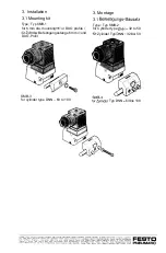 Предварительный просмотр 3 страницы Festo SMEO-2 Series Operating Instructions Manual