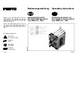 Preview for 1 page of Festo SMH-AE1 M12 Series Operating Instructions Manual