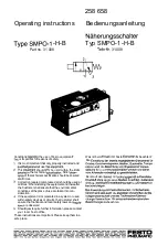 Festo SMPO-I -H-B Operating Instructions preview