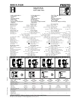 Festo SOEG-S-Q20 series Manual preview