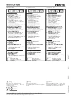 Preview for 2 page of Festo SOEG-S-Q20 series Manual