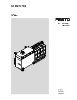 Festo SOPA-C series Operating Instructions Manual предпросмотр