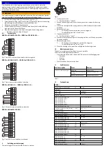 Preview for 2 page of Festo SRBE EX Series Operating Instructions