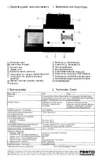 Preview for 2 page of Festo VAD Series Operating Instructions Manual