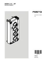 Festo VAEM-L1-S Series Instructions Manual предпросмотр