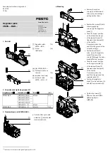 Предварительный просмотр 2 страницы Festo VMPA-B8-R Series Assembly Instructions