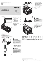 Предварительный просмотр 2 страницы Festo VMPA1-FT-NW 10 Series Assembly Instructions