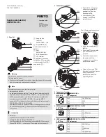 Предварительный просмотр 2 страницы Festo VMPAF-FB-SP Series Assembly Instructions