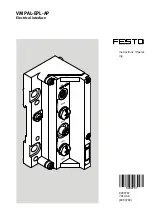 Предварительный просмотр 1 страницы Festo VMPAL-EPL-AP Instructions Manual