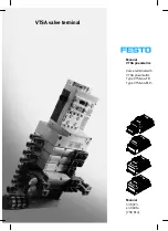 Preview for 1 page of Festo VTSA Series Manual