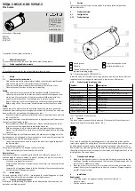 Preview for 1 page of Festo VZQA-C-M22C-6-GG-V2V4E-2 Instructions & Operating