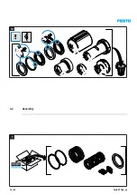 Preview for 14 page of Festo VZQA-C-M22C Series Repair Instructions