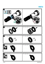 Preview for 16 page of Festo VZQA-C-M22C Series Repair Instructions