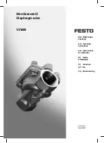 Preview for 1 page of Festo VZWM Operating Instructions Manual