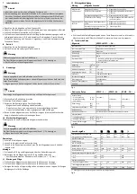 Preview for 2 page of Festo VZWP-L-M22C-P4 Series Operating Instructions