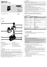 Preview for 3 page of Festo VZWP-L-M22C-P4 Series Operating Instructions