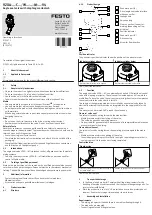 Festo VZXA-C/W-M-V4 Series Operating Instructions preview