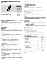 Festo VZXA-***-M Series Instructions & Operating preview