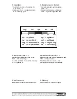 Preview for 5 page of Festo YSR-x-C Series Operating Instructions Manual