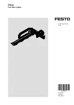 Festo YXCA Operating Instructions Manual предпросмотр