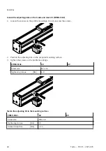 Предварительный просмотр 40 страницы Festo YXCR Operating Instructions Manual