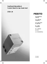 Festo ZSB-1/8 Operating Instructions Manual preview