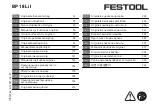 Festool 10028062 Original Instructions Manual preview