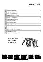 Festool 467840 Original Operating Manual предпросмотр