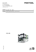 Festool 575525 Instructions Manual preview