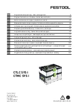 Предварительный просмотр 1 страницы Festool 576933 Original Instructions Manual