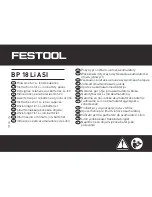 Preview for 1 page of Festool BP 18 Li ASI Instructions Manual