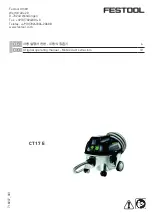 Preview for 1 page of Festool CT 17 E Original Operating Manual