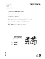 Festool CT MIDI Instruction Manual preview