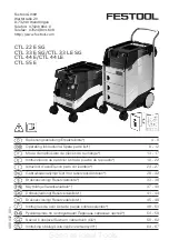 Preview for 1 page of Festool CTL 22 E SG Operating & Parts Manual