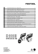 Festool CTM 36 E AC Original Operating Manual preview