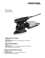 Festool DTS 400 Q Instruction Manual preview