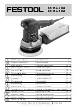 Preview for 1 page of Festool ES 150/3 EQ Operating Instructions Manual