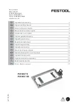 Festool FSR-BS 105 Original Operating Instructions предпросмотр